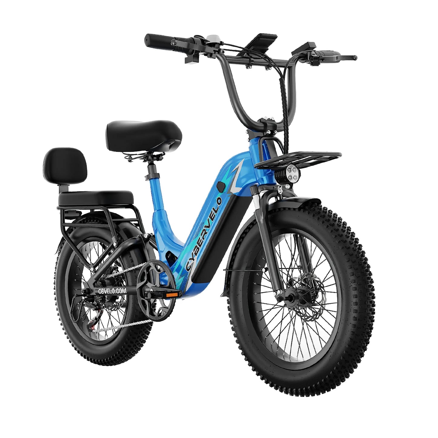Cybervelo 7-Speed Step-Thru 1500W Commuter Electric Bike