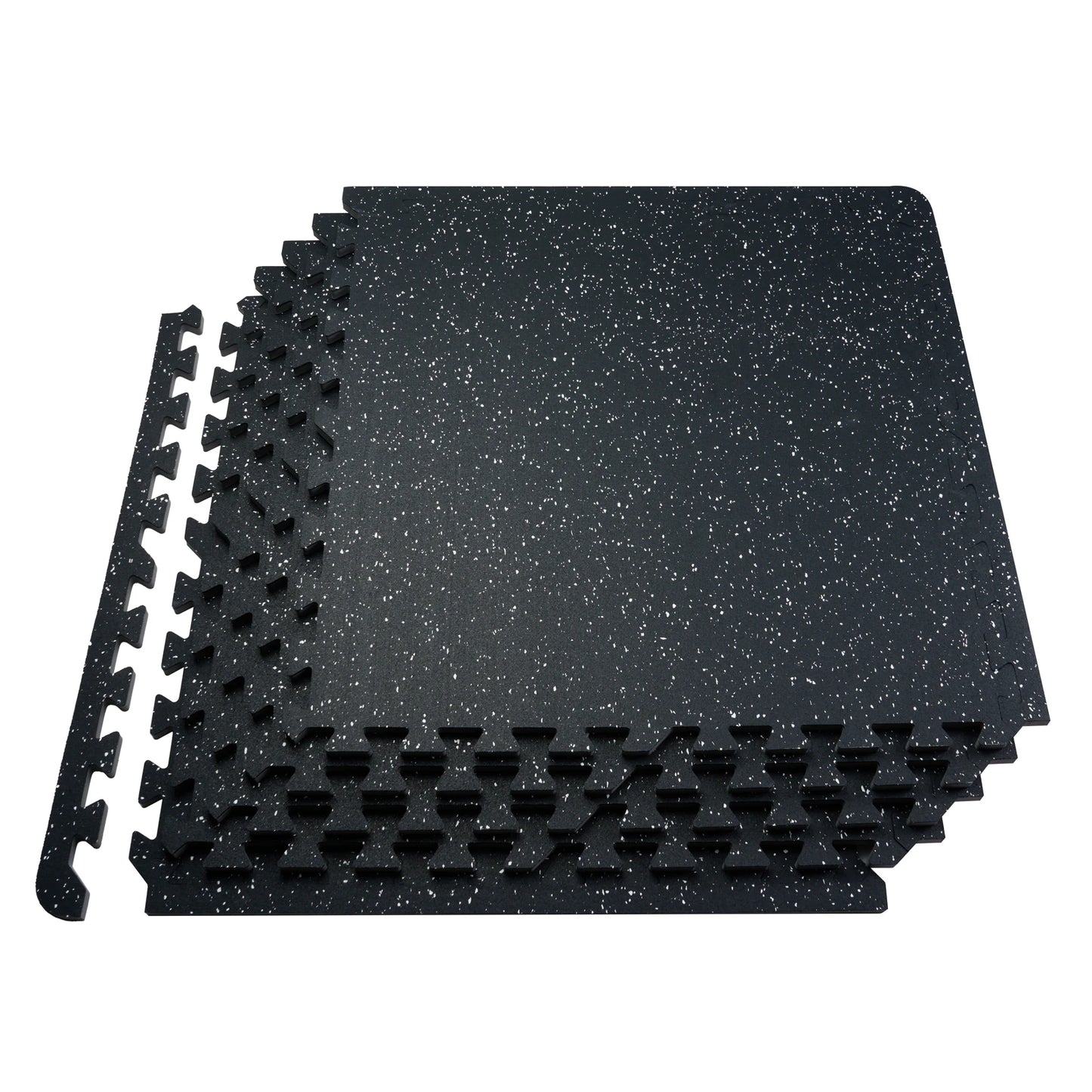 SucceBuy Thick Interlocking Rubber And Foam Puzzle Floor Mats