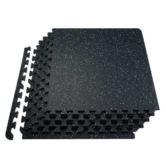 SucceBuy Thick Interlocking Rubber And Foam Puzzle Floor Mats
