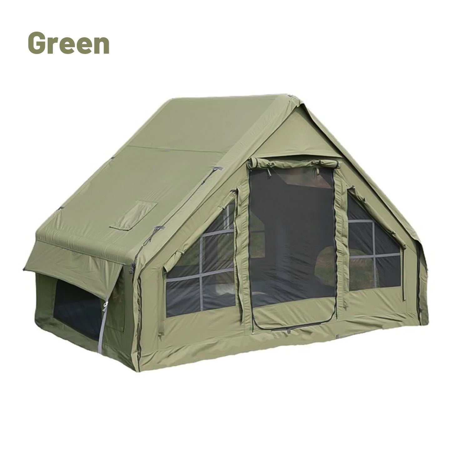Pakicetus Inflatable Tent With Stove Plug For Family Camping