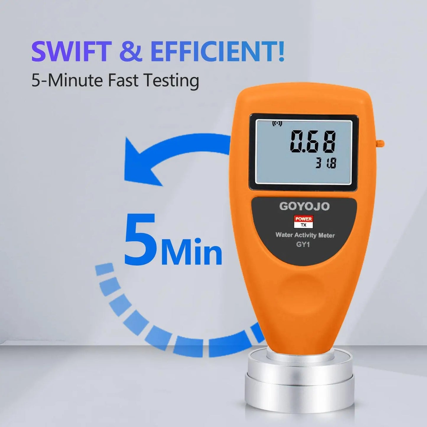 GOYOJO Water Activity Meter For Food Jerky Dried Fruit Grain