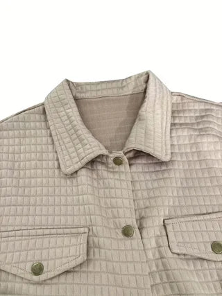 European American Knit Cardigan And Pants Set