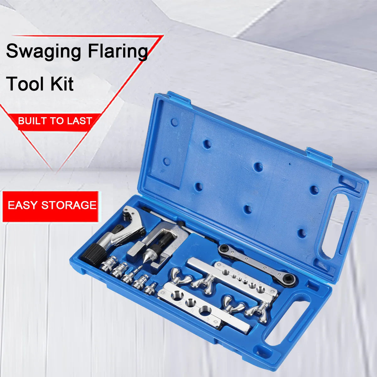 Professional Tube Expander Pipe Flaring Kit Air Conditioner Tool Set