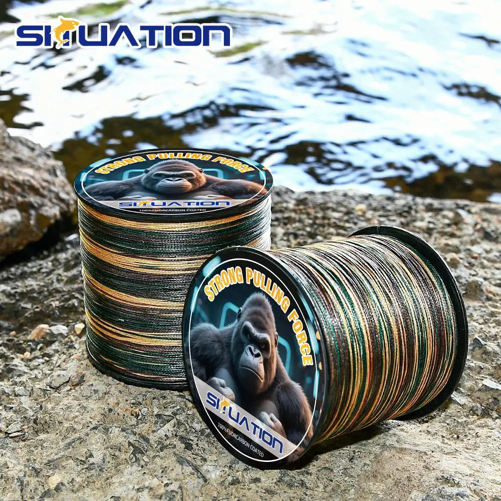Situationa Braided PE Fishing Line With High Visibility