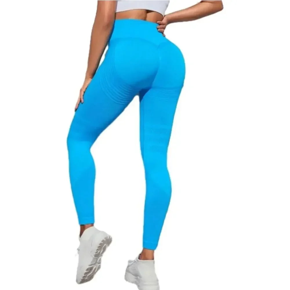 High Waisted Anti Cellulite Leggings For Gym Workout Tummy Control