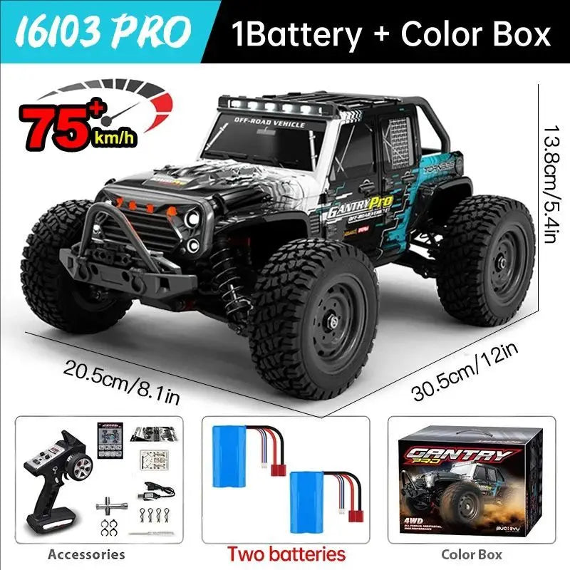 WDSZKMYF High Speed 4WD RC Car Brushless Off Road Truck
