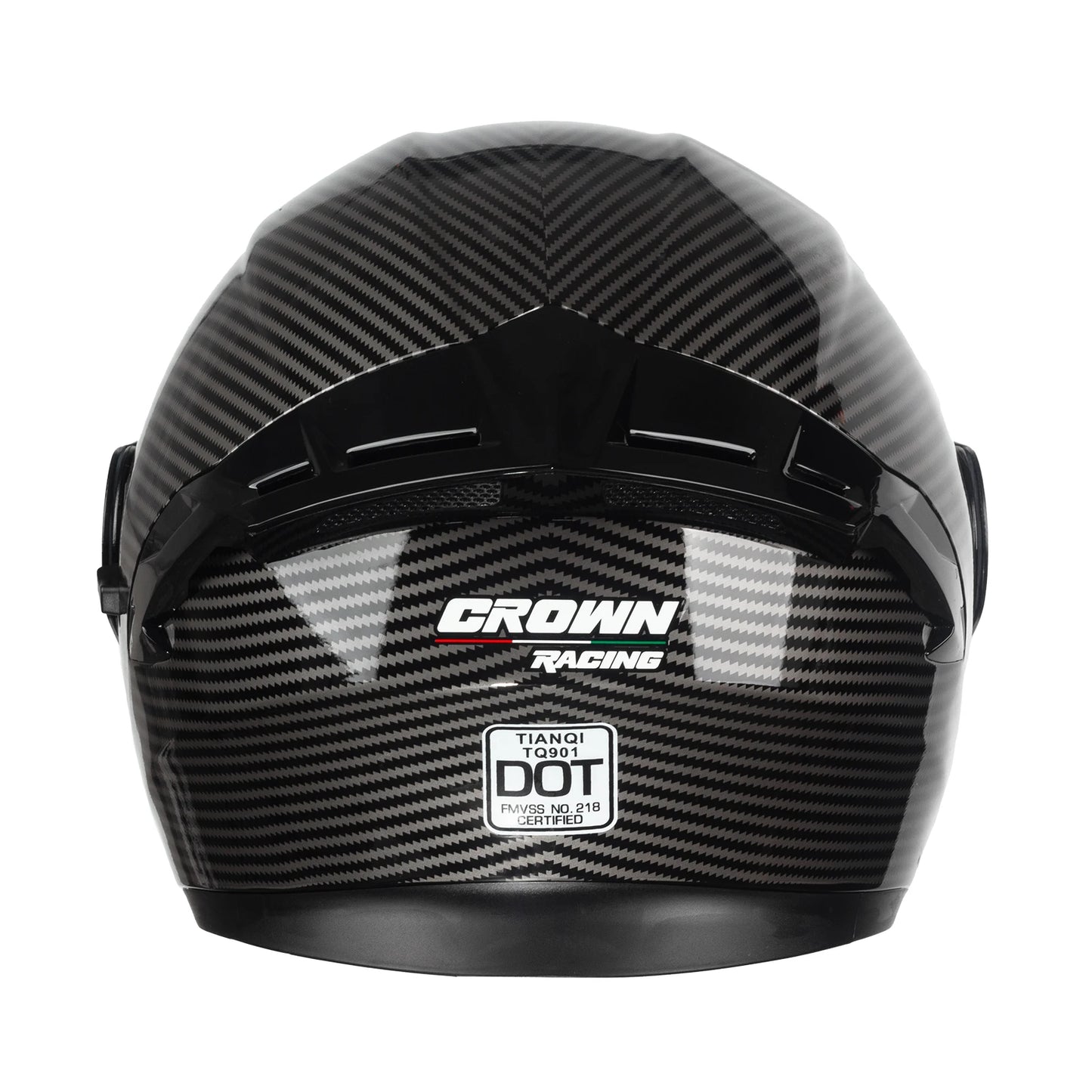 Crown Racing Modular Flip Up Motorcycle Helmet DOT Certified