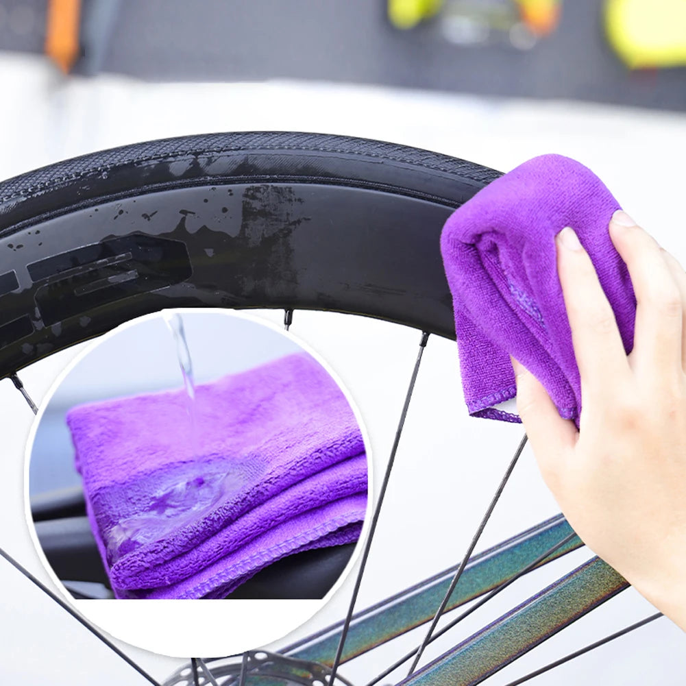 8 Piece Bicycle Bike Cleaning Tools Brush Set Kit
