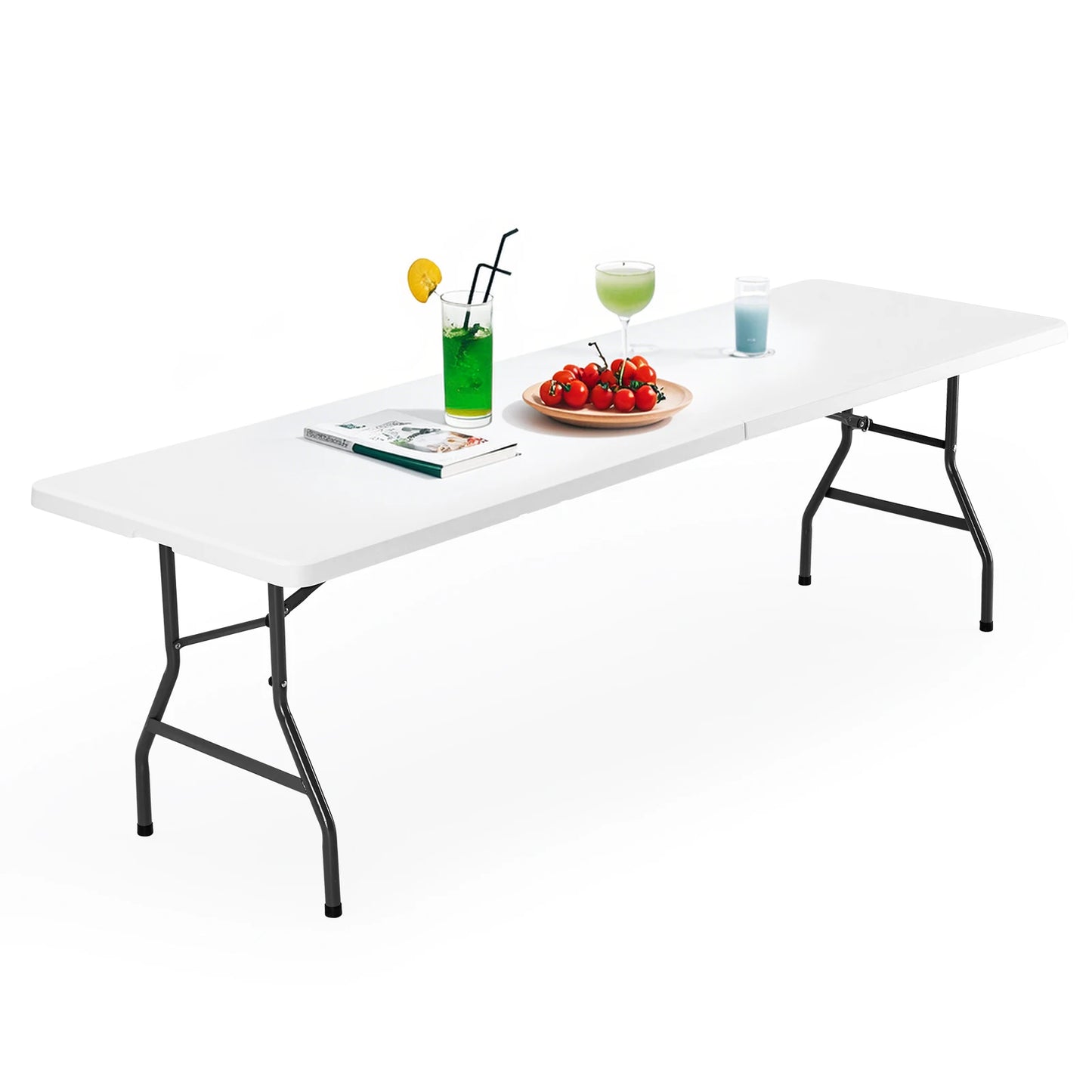 Jhk Heavy Duty Portable Folding Outdoor Camping Table With Carry Handle