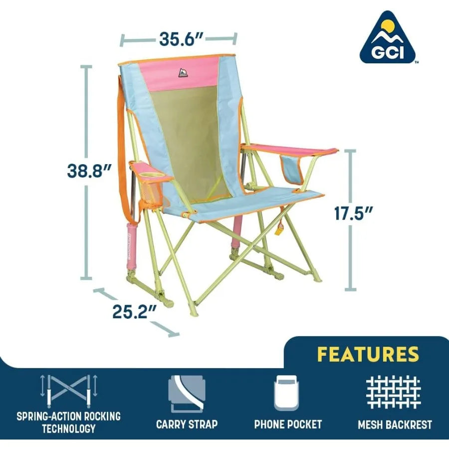 GCI Outdoor Comfort Pro Rocker Camping Chair
