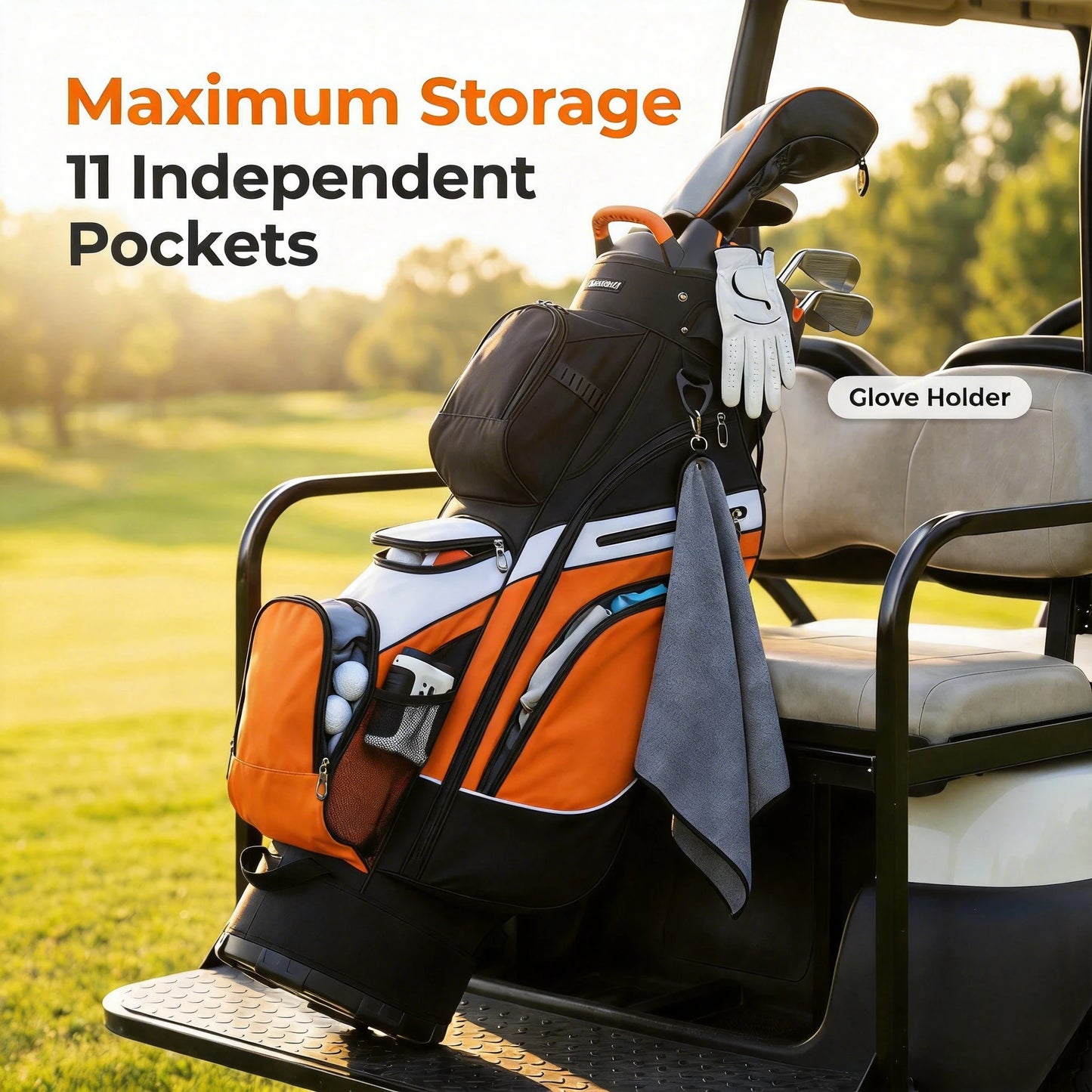 Livsingo14-Way Stand Top Golf Cart Bag