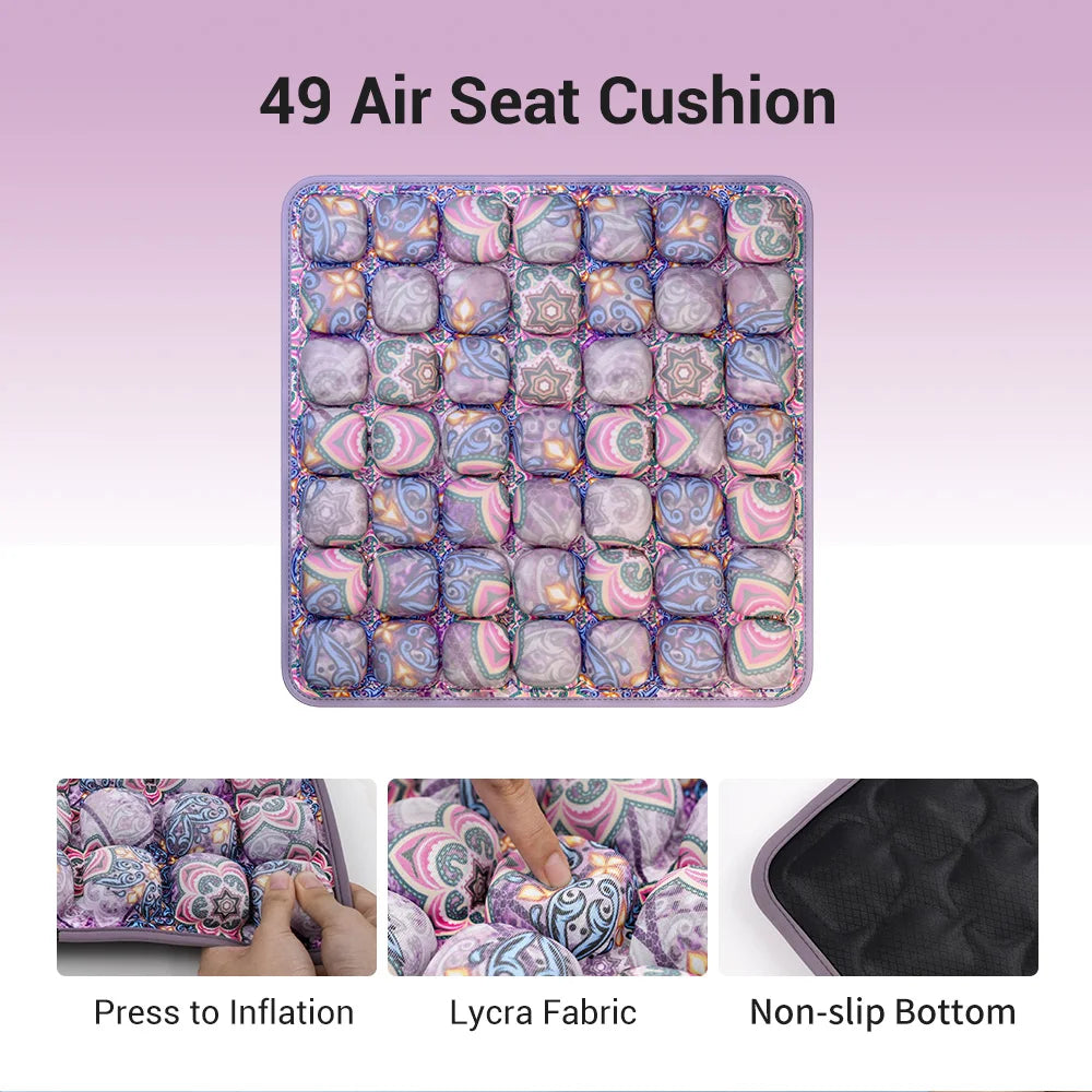 49 Cell Air Seat Cushion for Office Home Outdoor Use