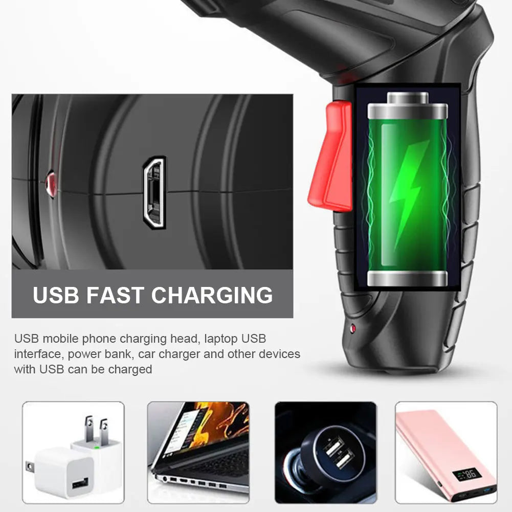 3.6V Rechargeable Electric Screwdriver With LED Light