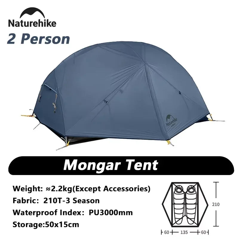 Naturehike Mongar 2 Person Ultralight Waterproof Tent