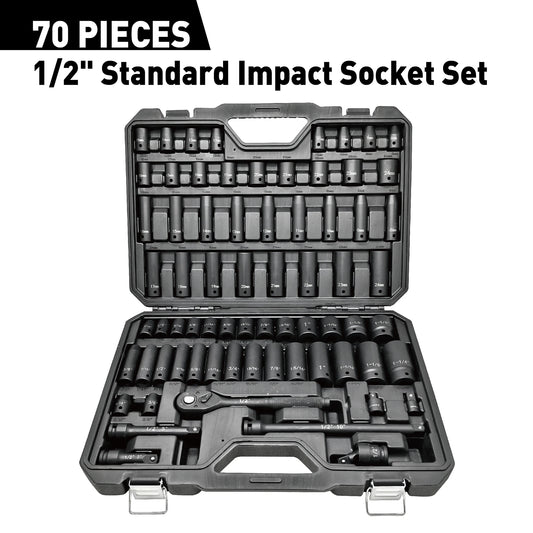 Goswift Professional Impact Socket Set For Auto Repair And Maintenance