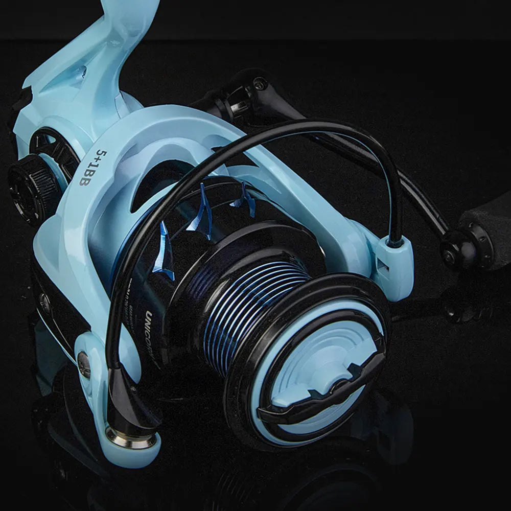 BILLINGS 5.2:1 Spinning Reel With Metal Spool for Bass Trout