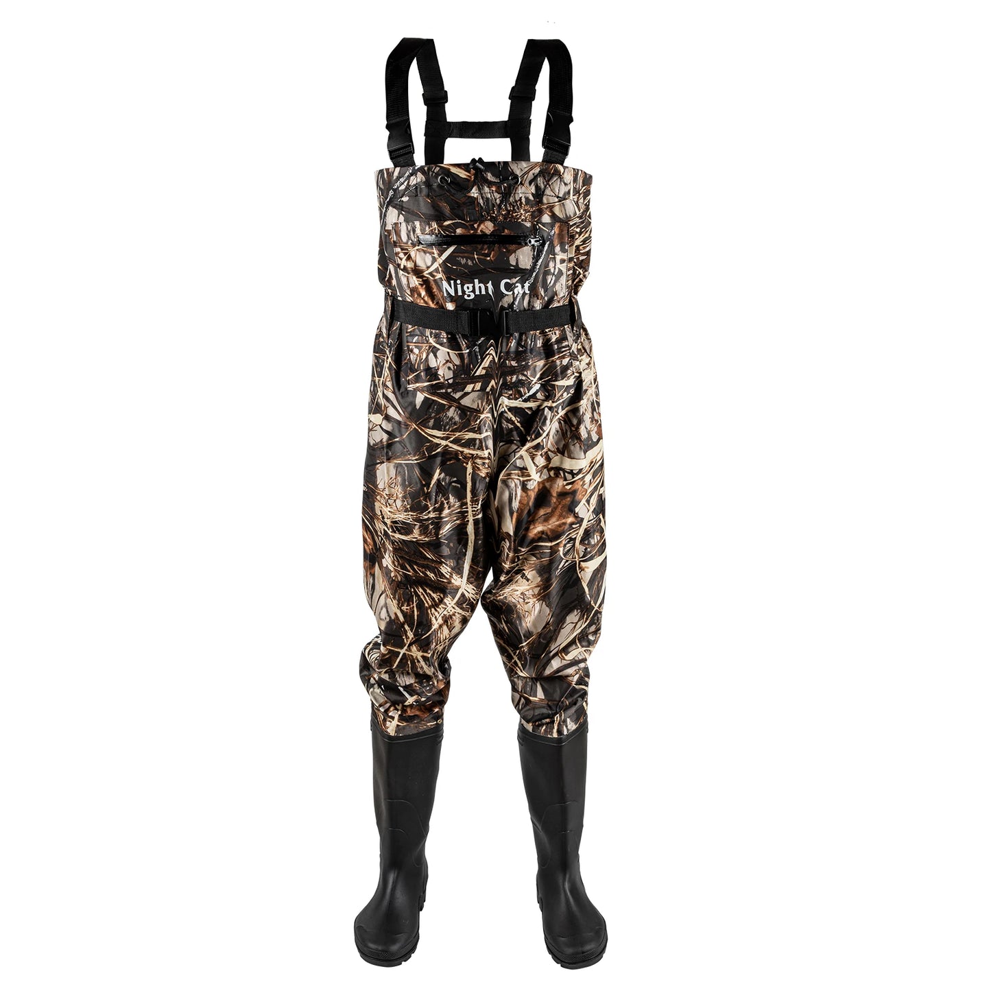 Night Cat Waterproof Chest Waders For Men Women Bootfoot Belt