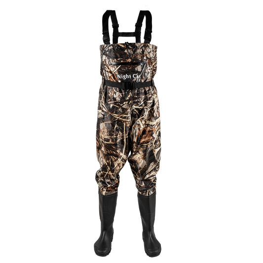 Night Cat Waterproof Chest Waders For Men Women Bootfoot Belt