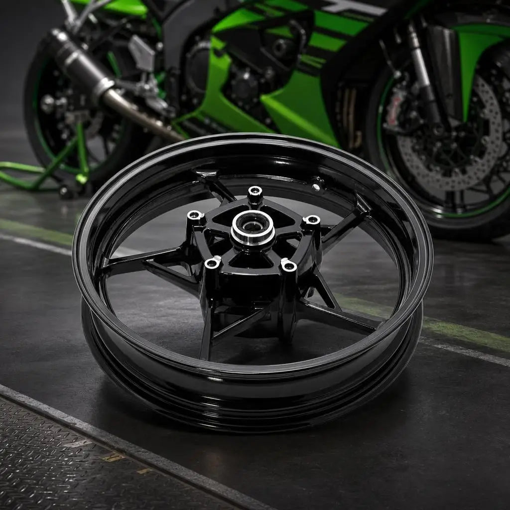 Gloss Black 17 Inch Front Wheel Rim For Kawasaki Z900 Ninja