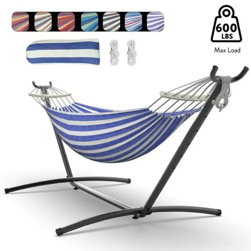 Gyroor Heavy Duty Adjustable Stand Hammock With Storage