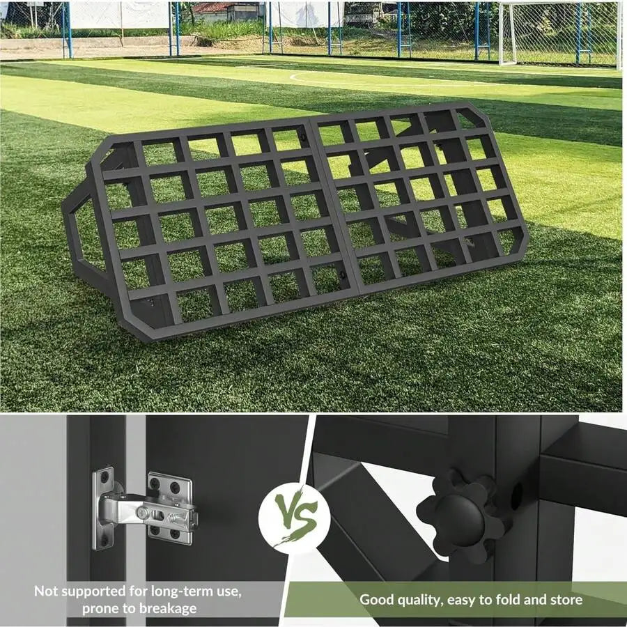 Portable Soccer Rebounder Board With Adjustable Angles