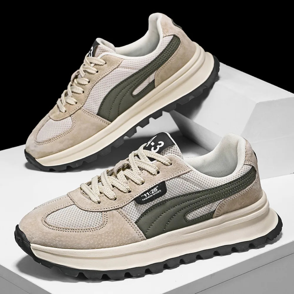 Casual Men Sneakers Breathable Running Shoes Rubber Sole