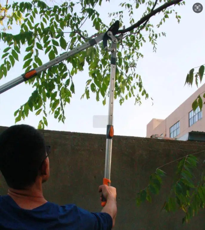 Heavy Duty Telescopic Pruning Shears For Cutting Thick Branches