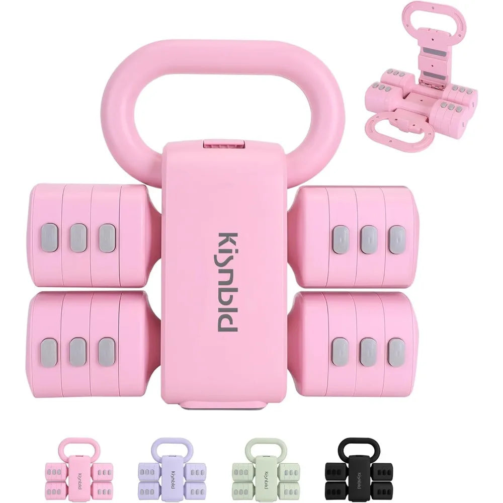 YTYIN Adjustable Dumbbells Set Of Two With Fast Adjustment