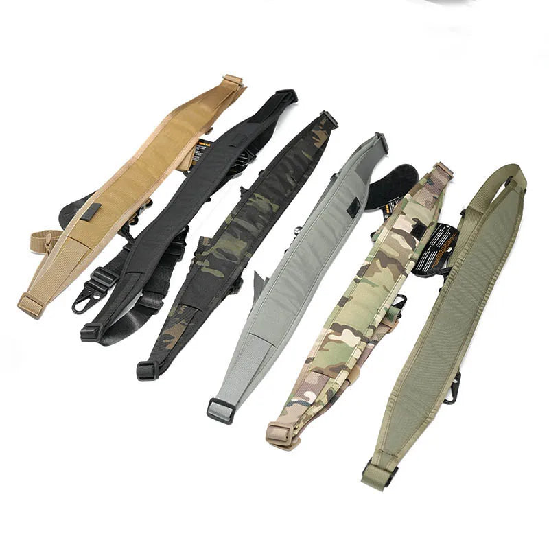 Tactical 1/2 Point Crossbody Rope Rifle Strap Nylon Sling