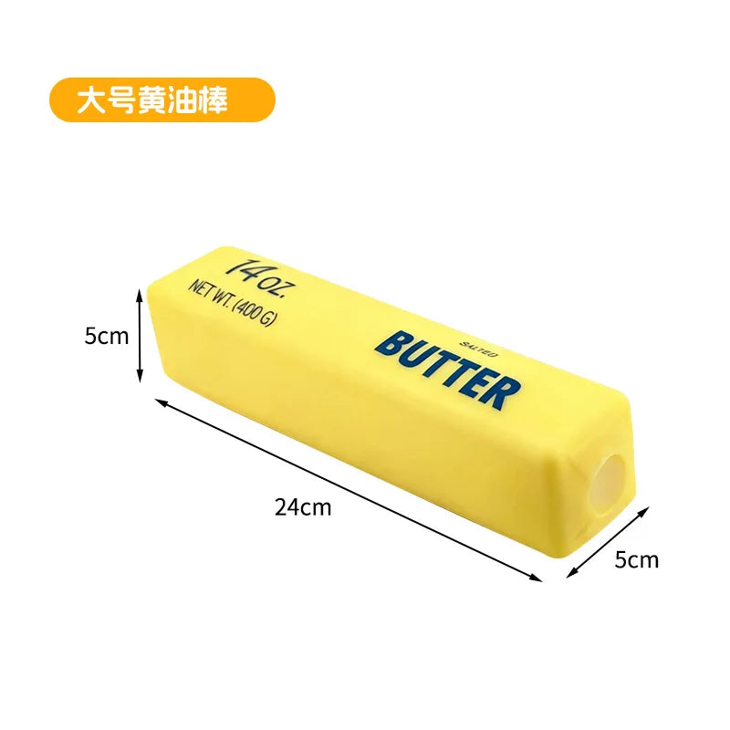Cheese Pinch Music PU Four Block Stress Relief Toy