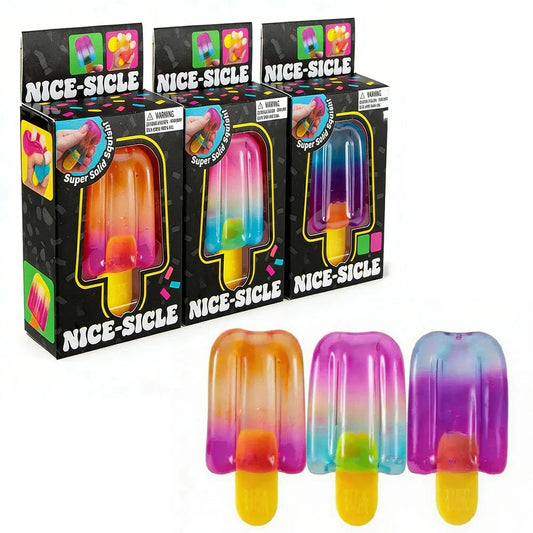 Ice Cream Squishy Fidget Toy For Stress Relief And Sensory Play