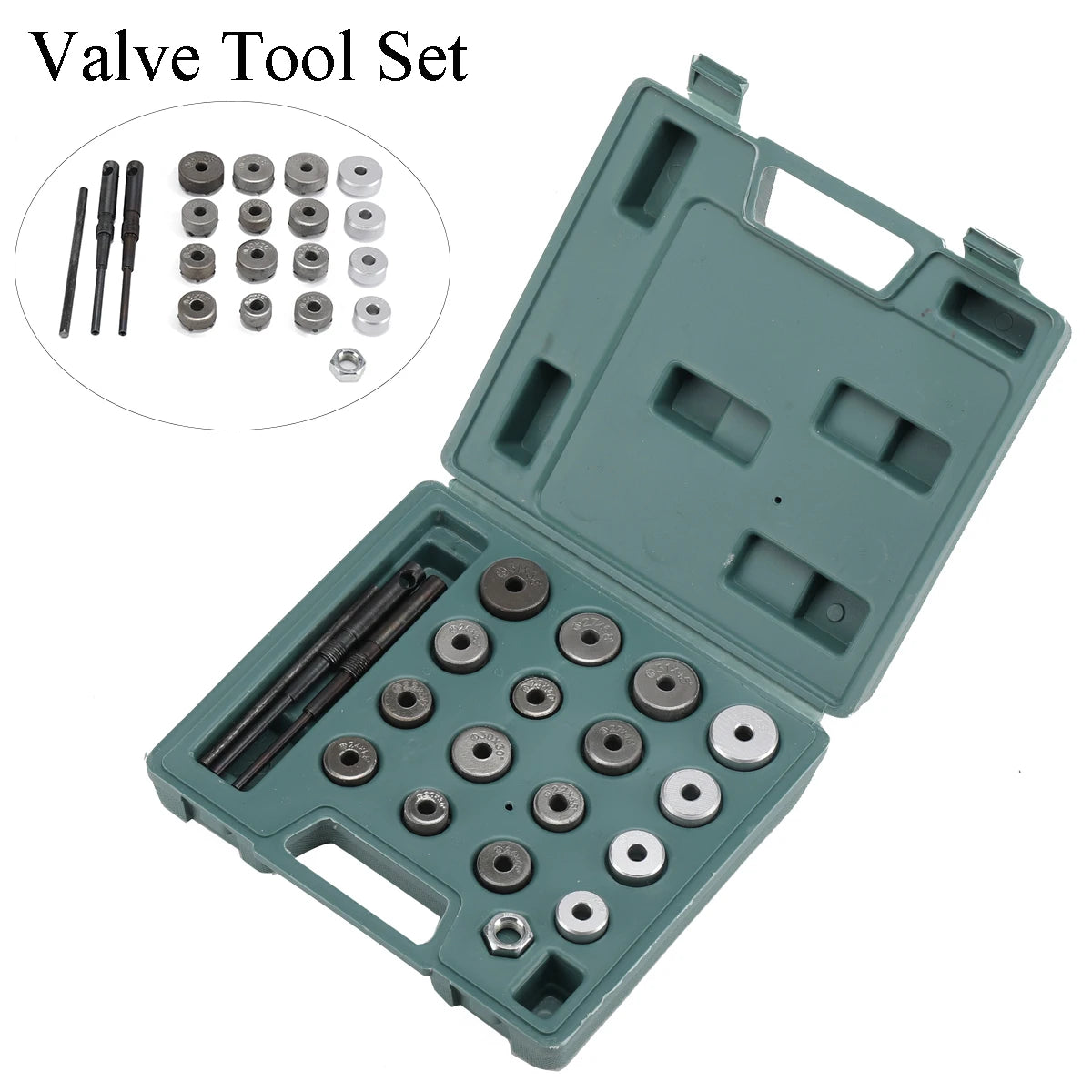 Carbide Valve Grinding Wheel Seat Cutter Reamer Motorcycle Repair Kit