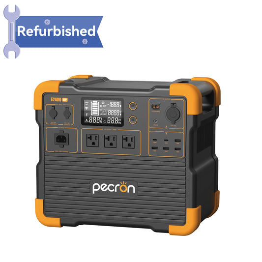 Pecron E2400LFP 2048Wh Portable Power Station With Expandable Battery