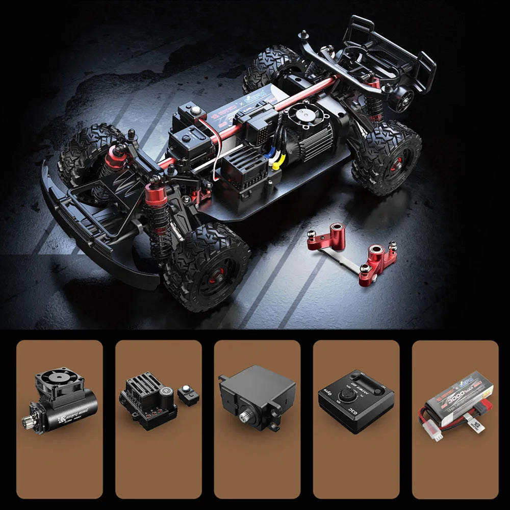 Jyscend Brushless 4wd Remote Off Road Racing Car With Gyroscope