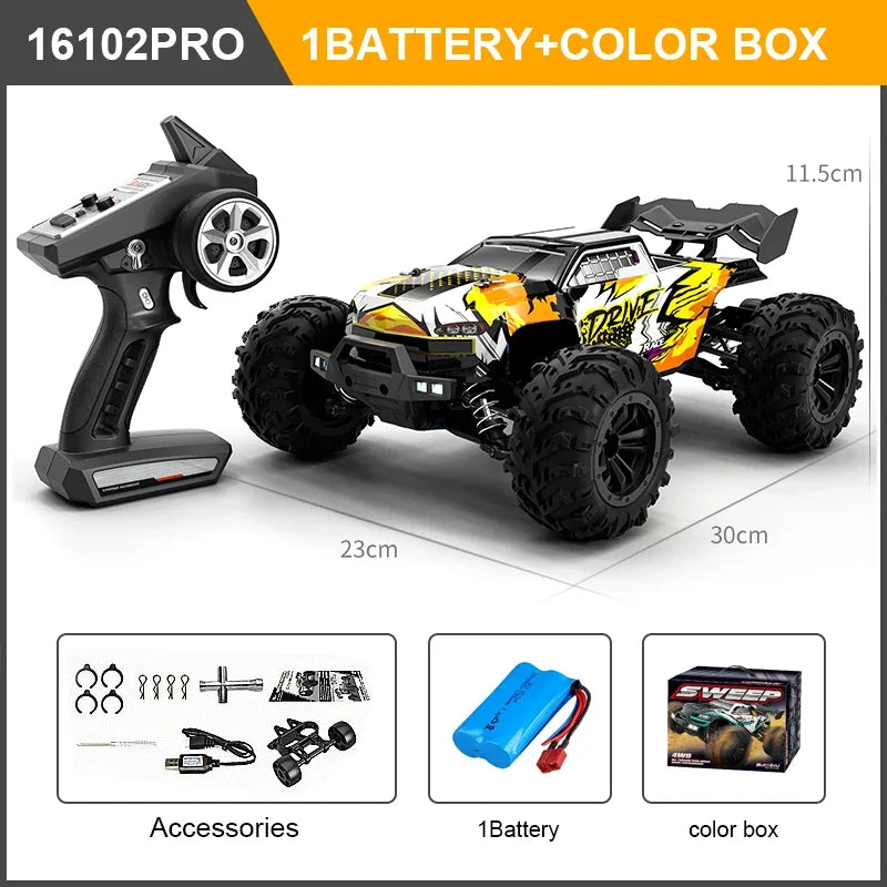 WDSZKMYF High Speed 4WD RC Car Brushless Off Road Truck
