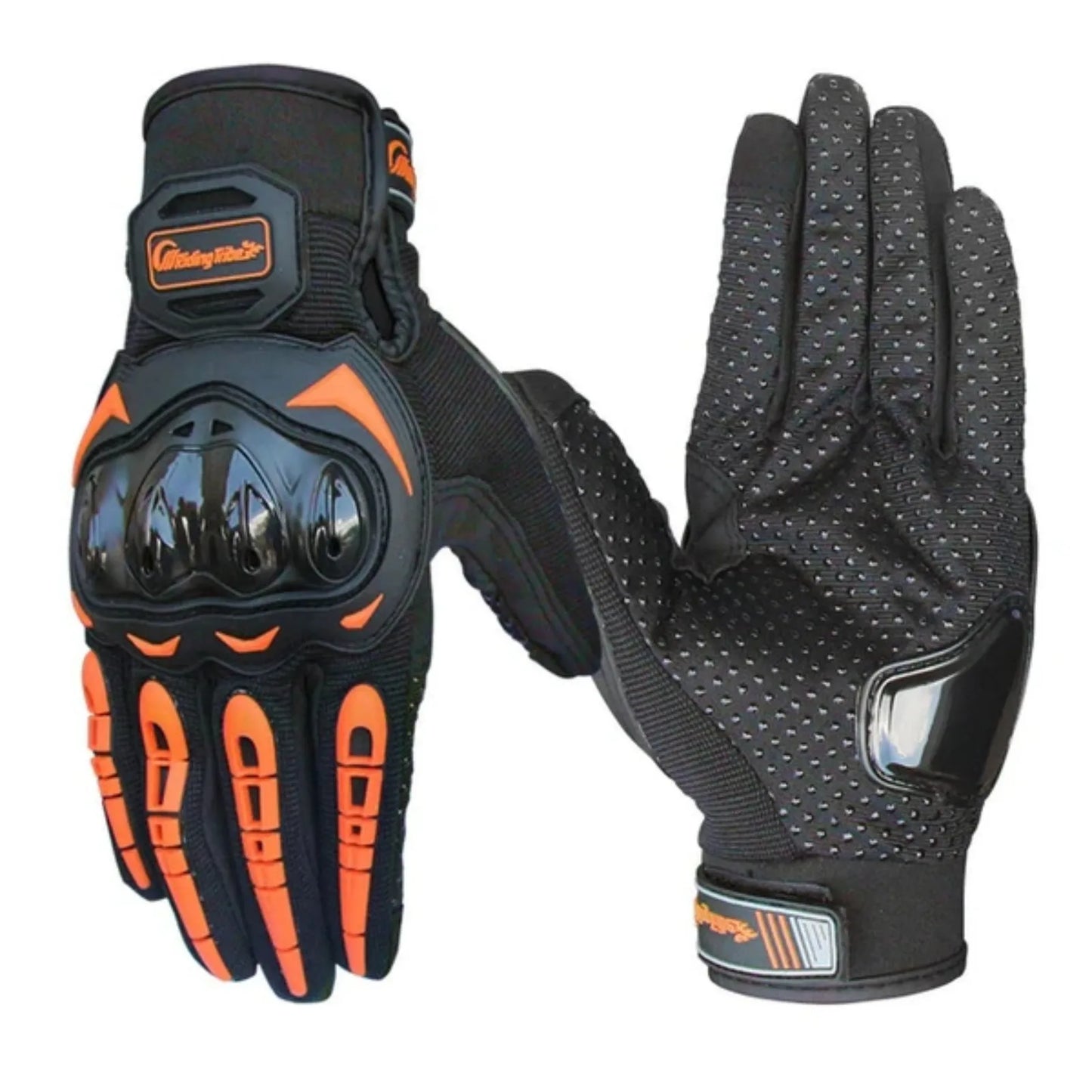 Nylon And Cotton Full Finger Motocross Racing Motorcycle Gloves