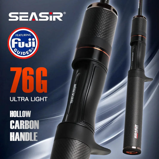 SeaSir Carbon BFS Spinning Fishing Rod 4.92ft Two Section