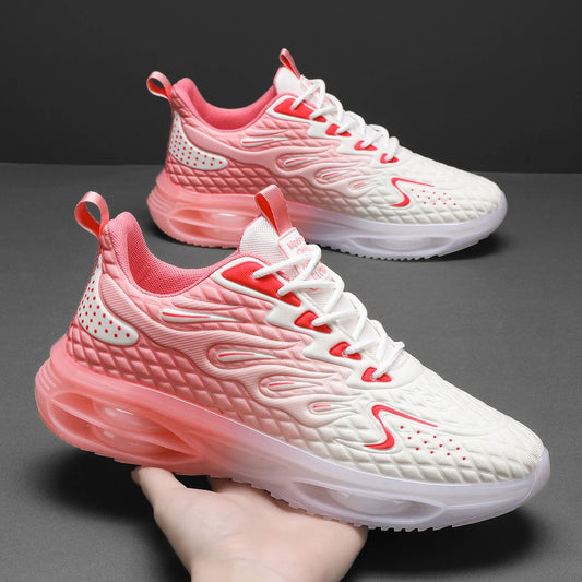 Unisex Mesh Casual Shoes Lightweight Breathable Non Slip Running Shoes
