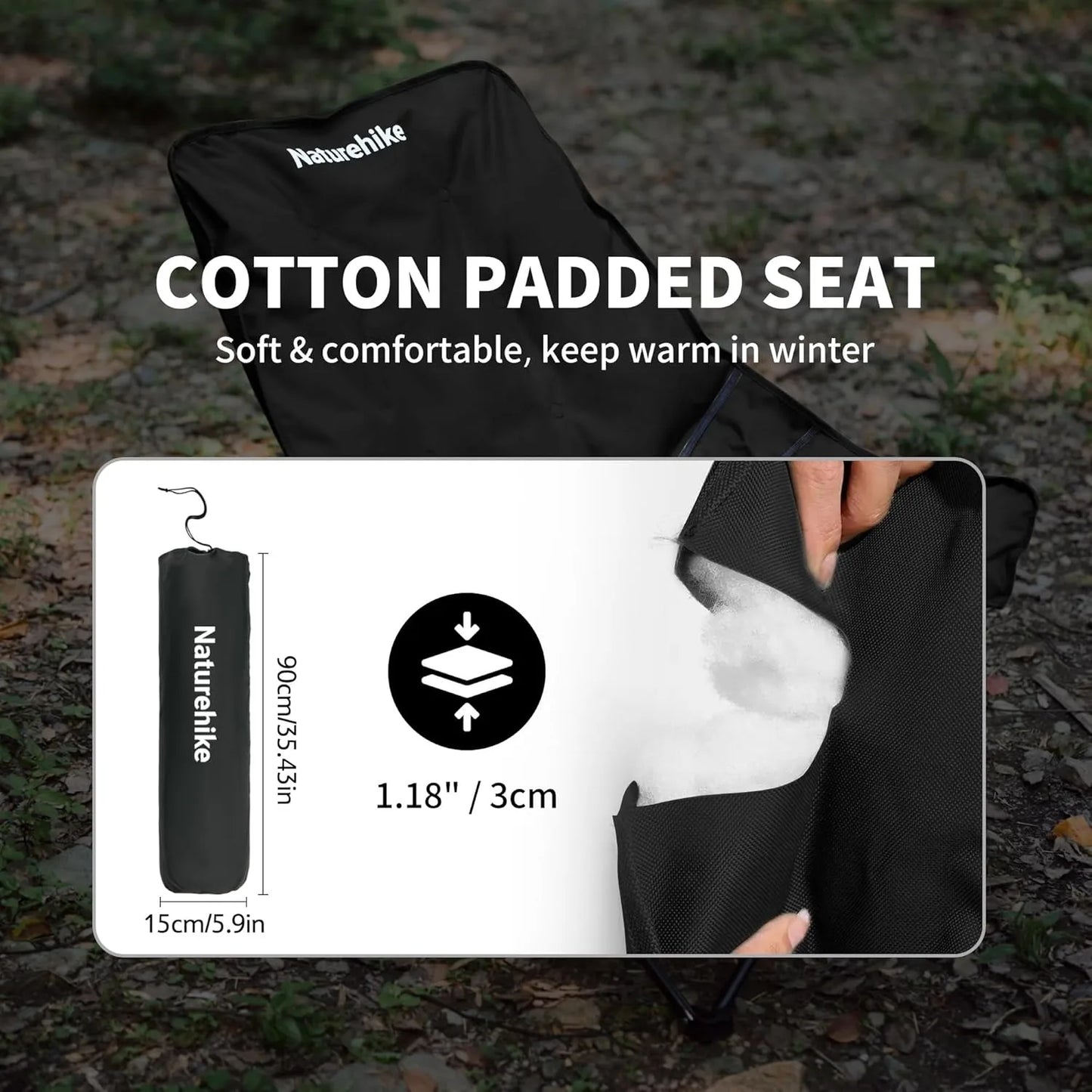 Naturehike Outdoor Reclining Camping Chair