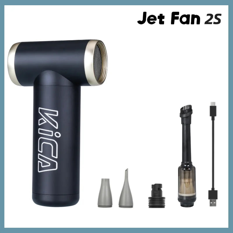 KICA JetFan 2S Portable Air Blower Extreme Mode Rechargeable