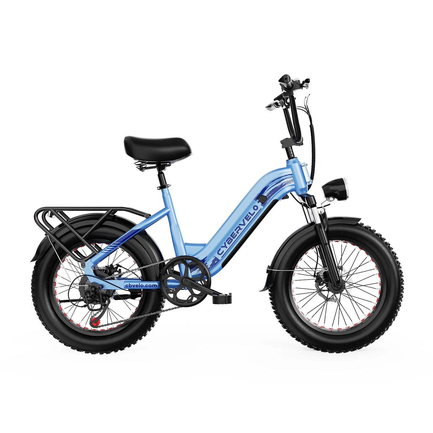 Cybervelo 7-Speed Step-Thru 1500W Commuter Electric Bike