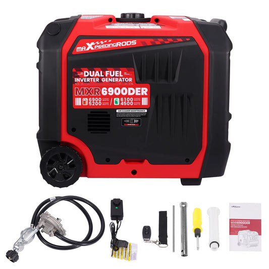 MXR 5200W Dual Fuel Generator Remote Start Home Backup Power