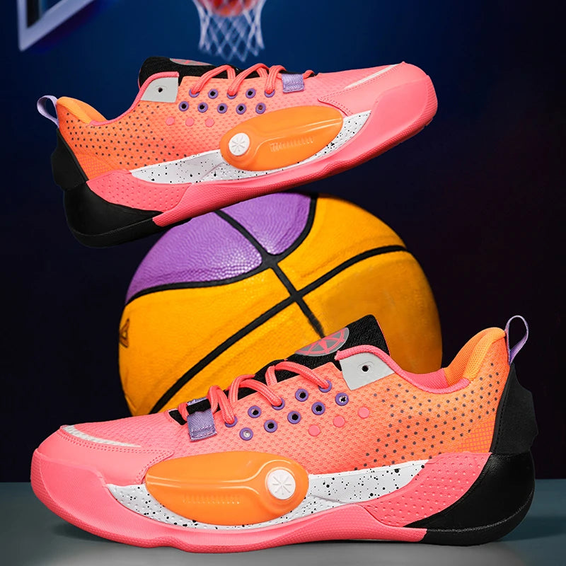 Men Basketball Sneakers Non Slip Training Shoes Outdoor Wear Resistant