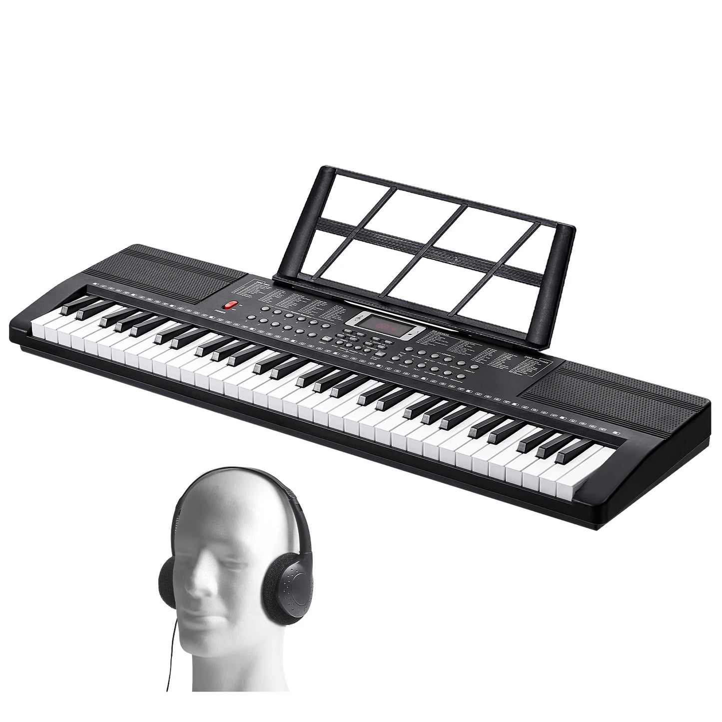 SucceBuy 61 Key Digital Keyboard Piano 200 or 600 Tones