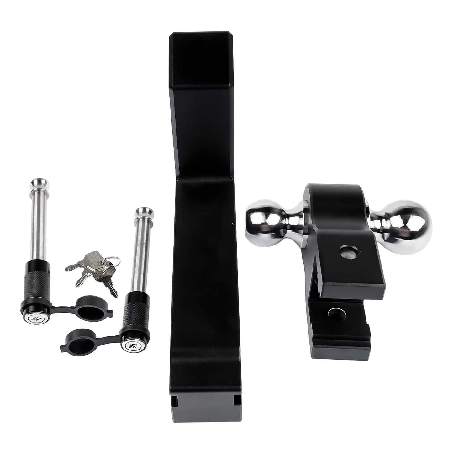 Adjustable Trailer Hitch Ball Mount for Hitch Receiver