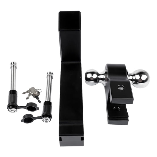 Adjustable Trailer Hitch Ball Mount for Hitch Receiver