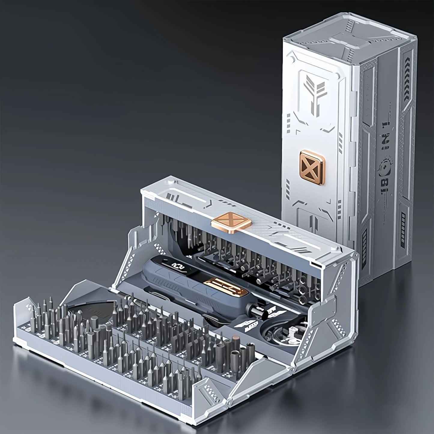JAKEMY 180 In 1 Precision Screwdriver Set With Magnetic Bits