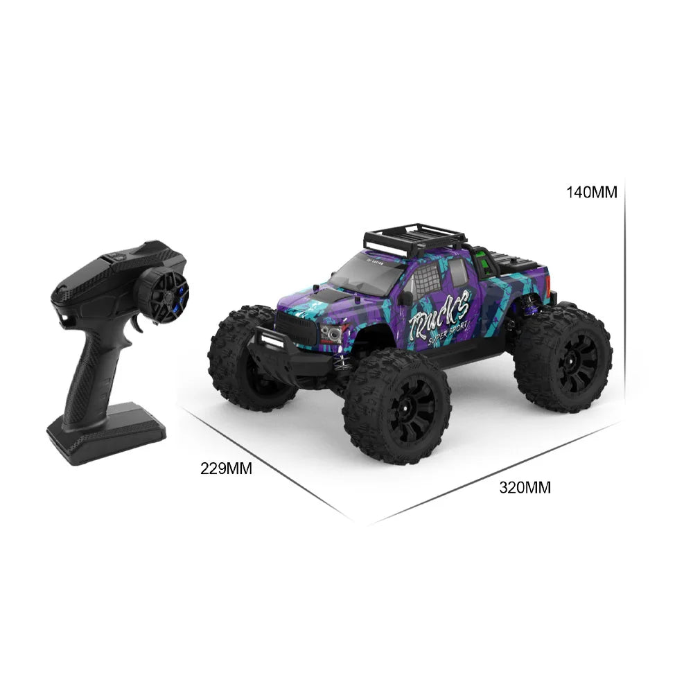 PT14R RC Brushless 4WD Monster Truck With 2 4G Remote