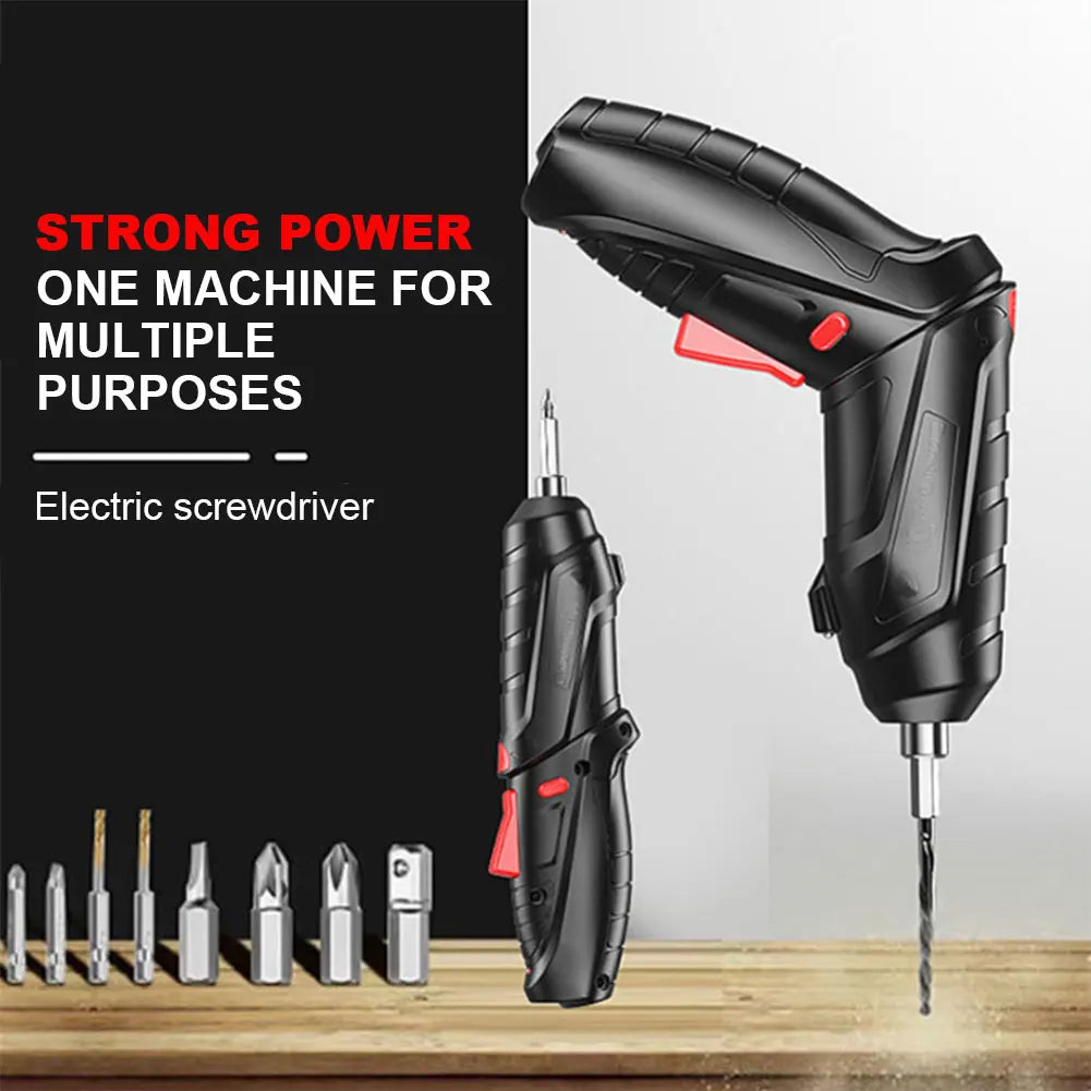 3.6V Rechargeable Electric Screwdriver With LED Light