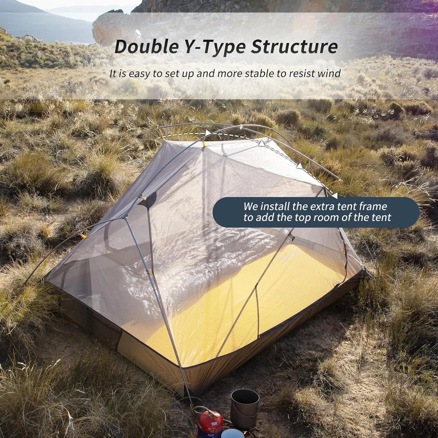 Naturehike Mongar 2 Person Ultralight Waterproof Tent